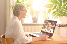 Videobellen met de dokter